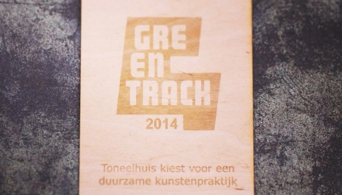 Toneelhuis ondertekent het Green Track-charter